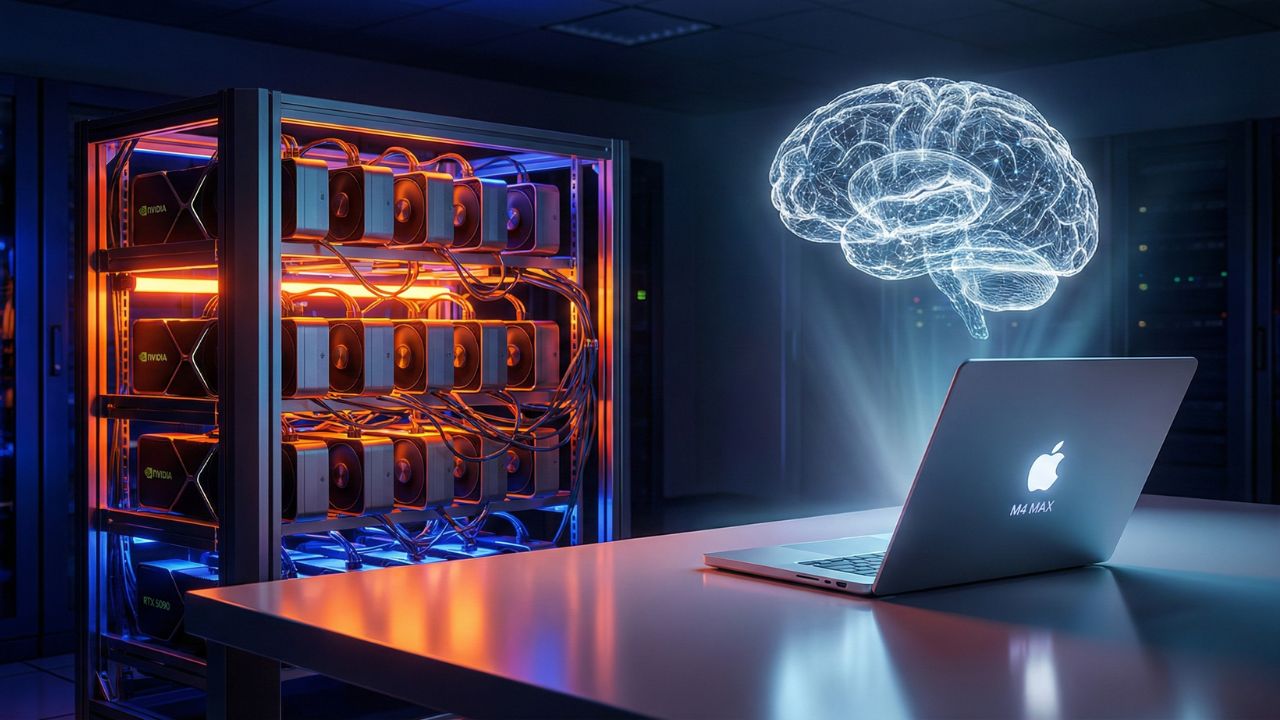 NVIDIA RTX 5090 vs Apple M4 Max for AI: The Ultimate 2026 Showdown