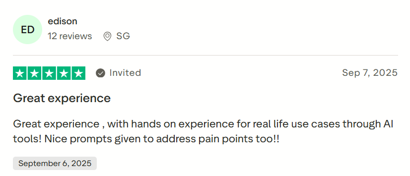 AI Product Owner Participant Review