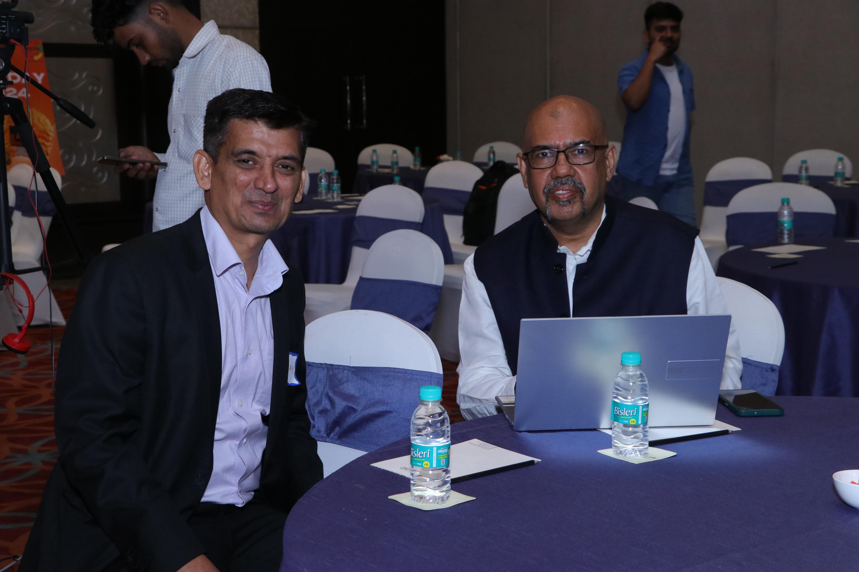 Dr. Indrajit Bhattacharya presenting at AI Dev Day India 2024