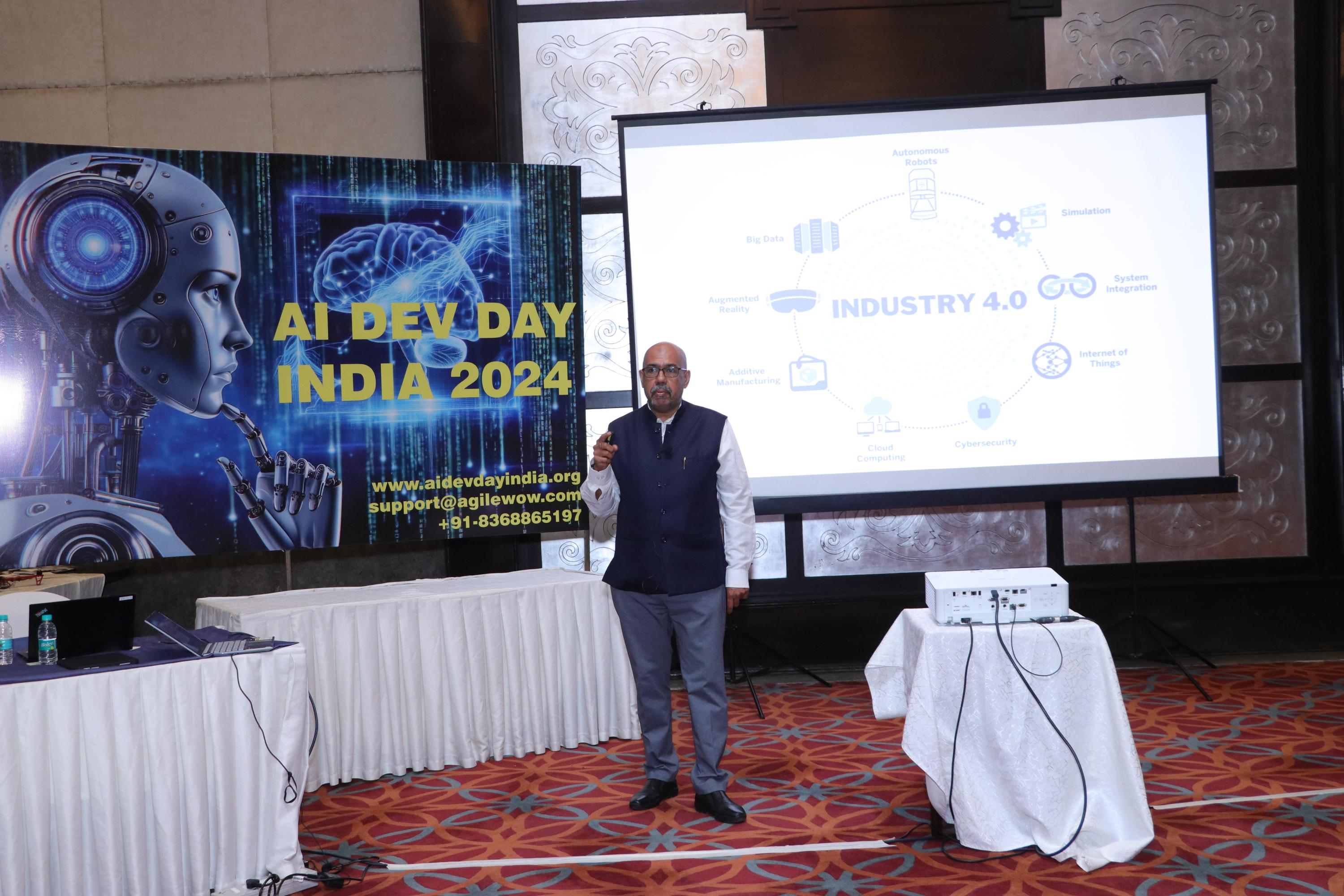 Audience engaging with Dr. Indrajit Bhattacharya's session