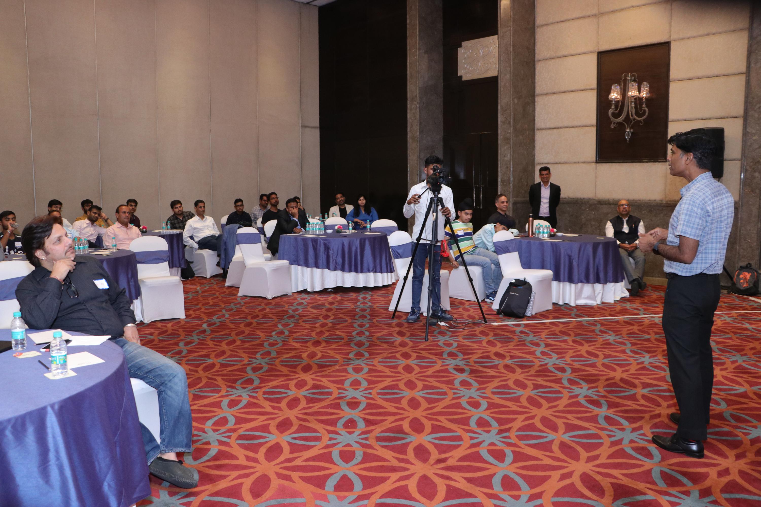 L Venkata Subramaniam session moment