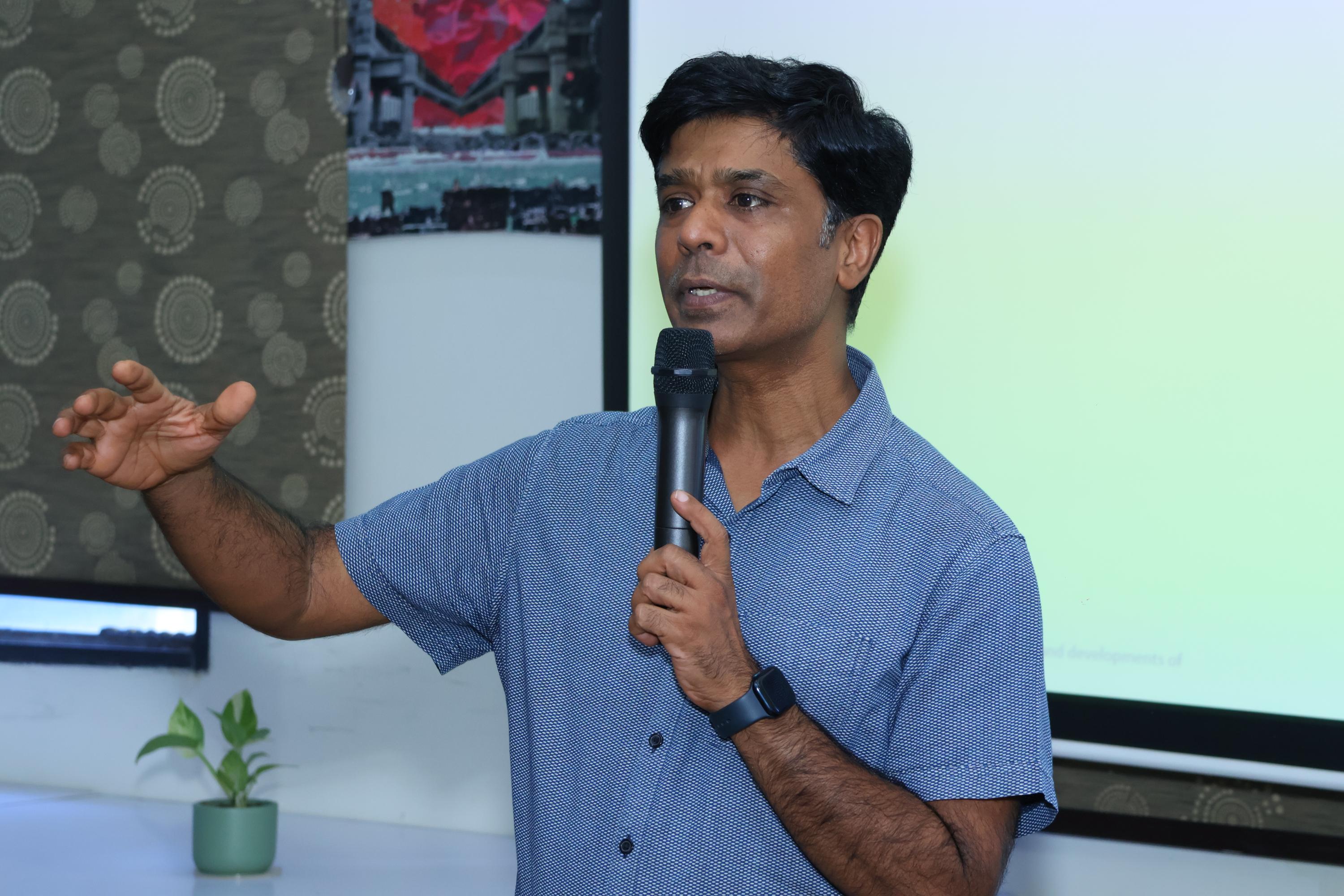 Audience during the session